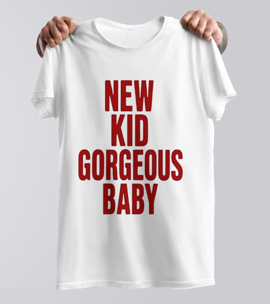 New Kid Gorgeous Baby John Mulaney Red T-Shirt