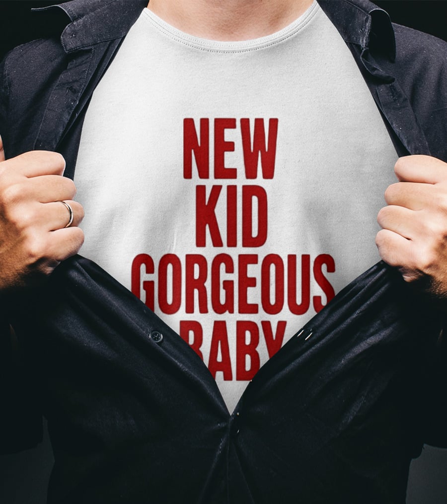 New Kid Gorgeous Baby John Mulaney Red T-Shirt
