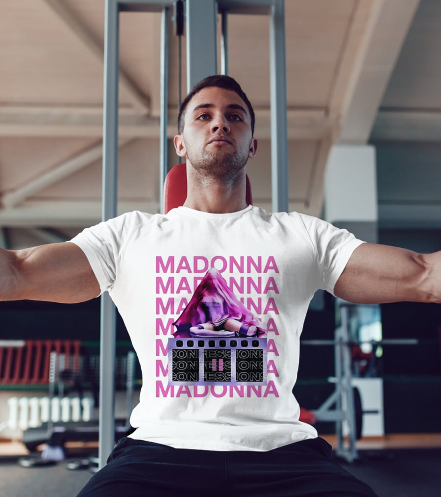 Madonna Confessions II Pink Veil Performance T-Shirt