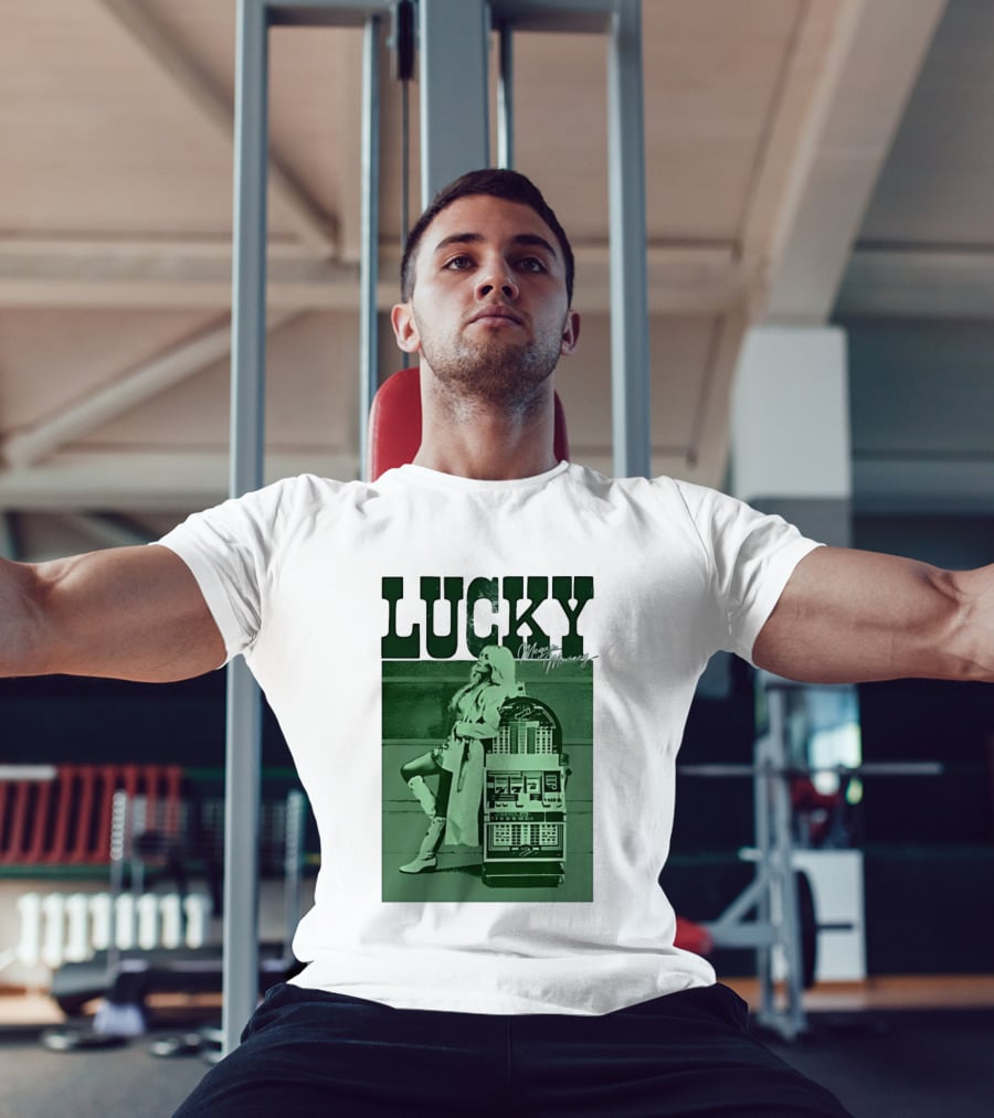 Megan Moroney LUCKY Retro Slot Machine T-Shirt