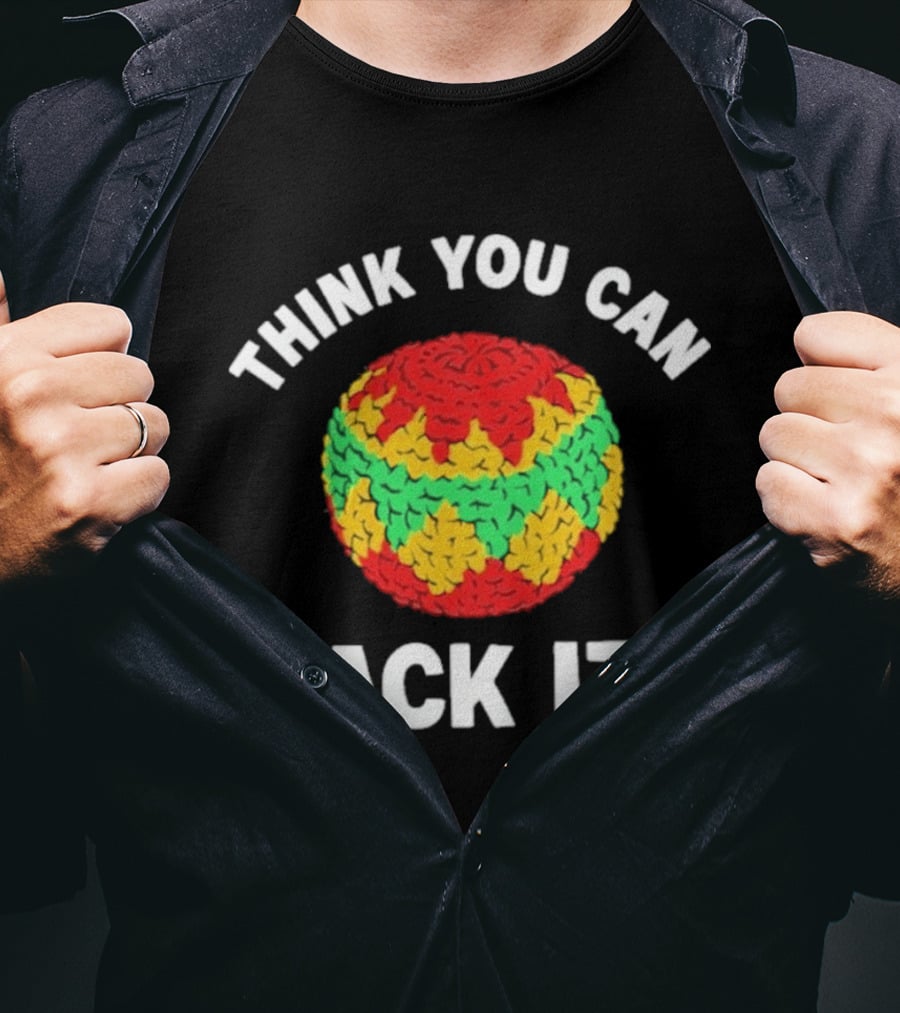 Think You Can Hack It Hacky Sack Retro Fun Challenge T-Shirt
