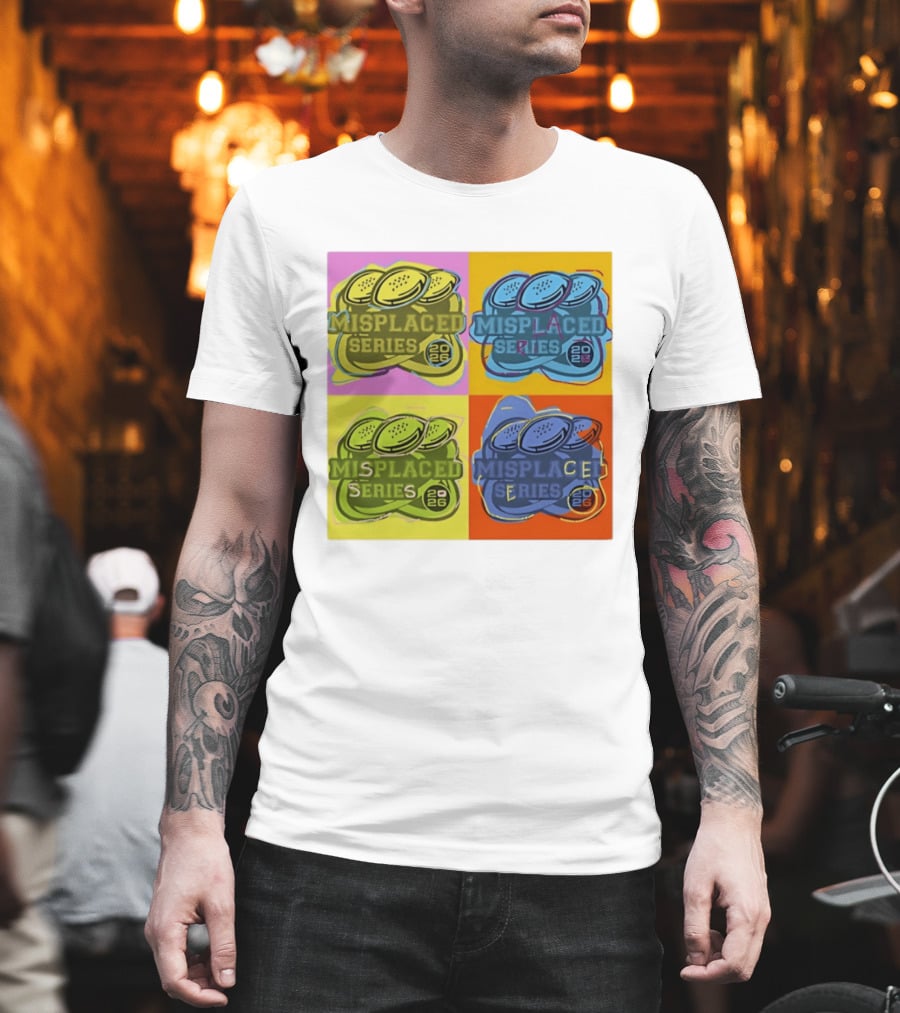 Misplaced Series 2026 Pop Art Coins Quadrant T-Shirt
