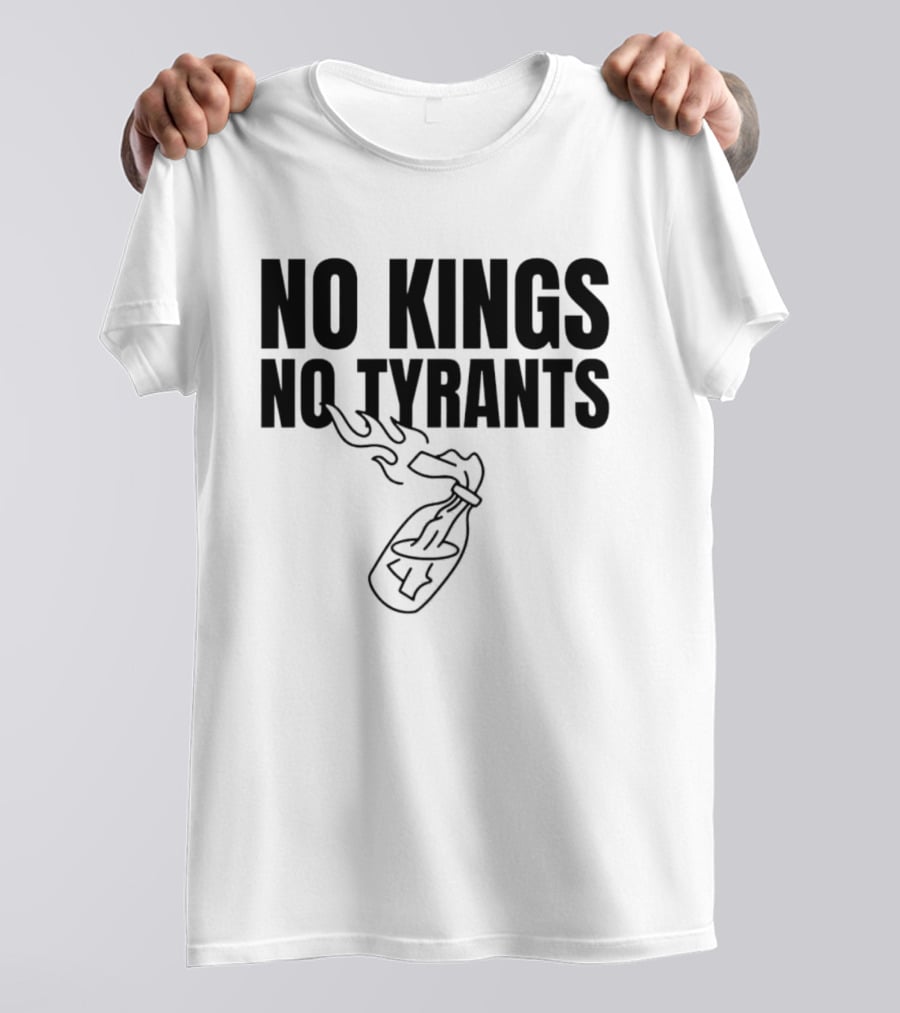 Molotov Anarchy Revolution Rebellion Democracy Sovereignty Liberty No Kings No Tyrants T-Shirt