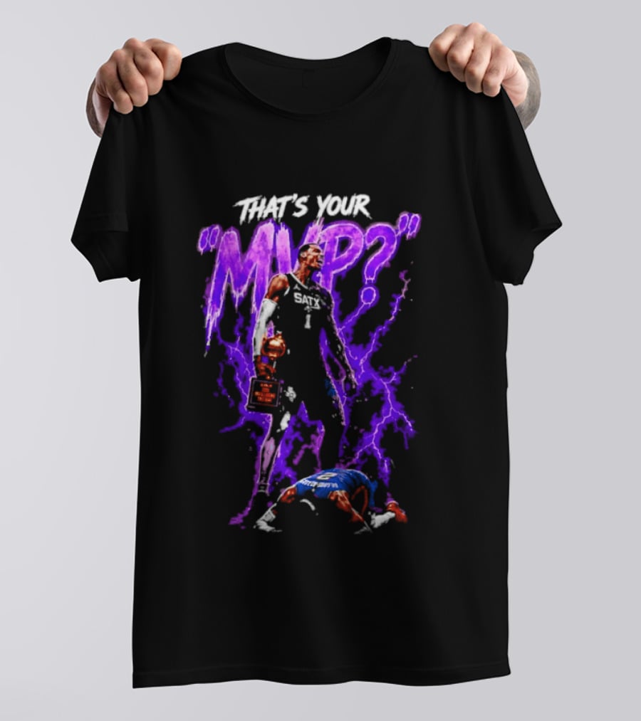 Victor Wembanyama San Antonio Spurs That's Your MVP 2024 NBA All Rookie First Team T-Shirt
