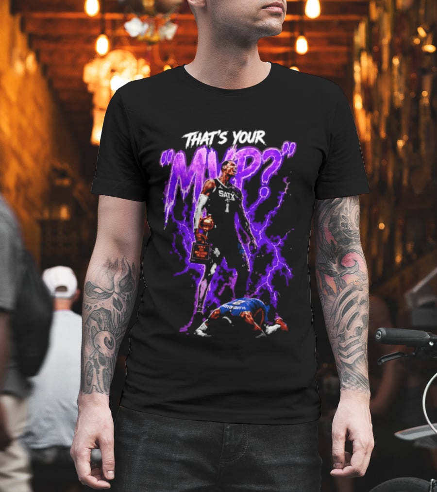 Victor Wembanyama San Antonio Spurs That's Your MVP 2024 NBA All Rookie First Team T-Shirt