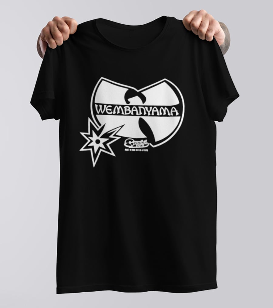 Victor Wembanyama San Antonio Spurs Wu Tang Clan Gemini 2K9 T-Shirt