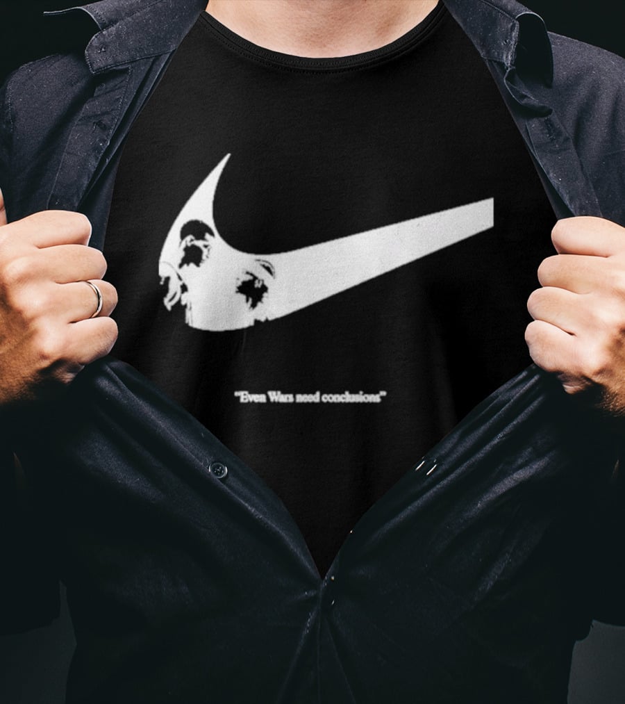 Wemby Vs Shai Even Wars Need Conclusions Nike Style Sneakerhead Mashup T-Shirt