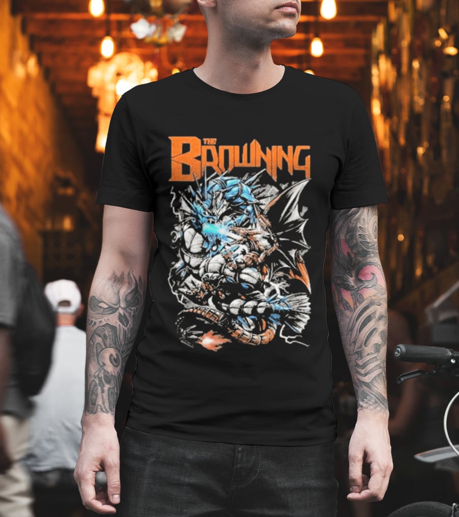 The Browning Fixt Charizard Battle T-Shirt