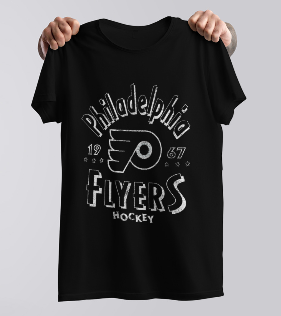 Philadelphia Flyers Hockey 1967 Retro Fan T-Shirt