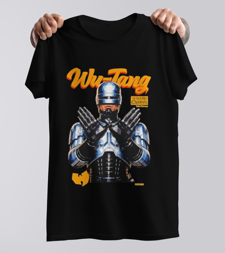 Wu Tang RoboCop Is For The Children Mashup T-Shirt