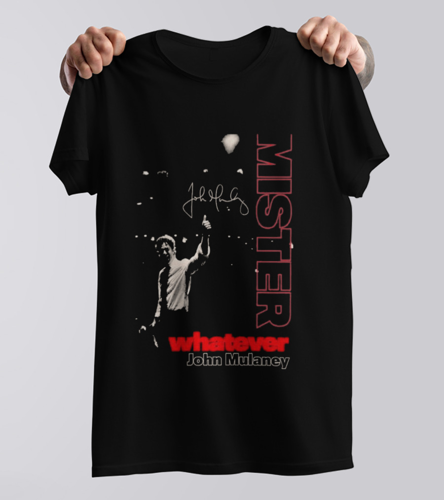 Mister Whatever John Mulaney Tour 2026 Signed T-Shirt