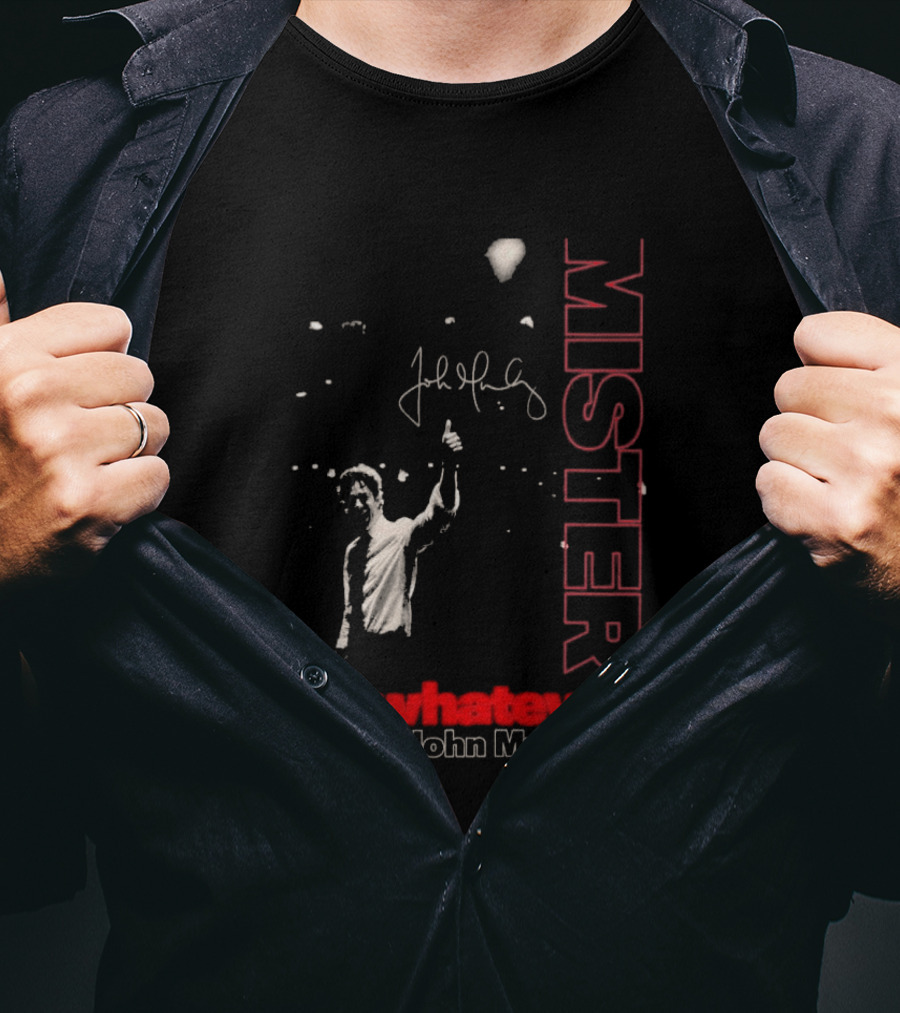 Mister Whatever John Mulaney Tour 2026 Signed T-Shirt