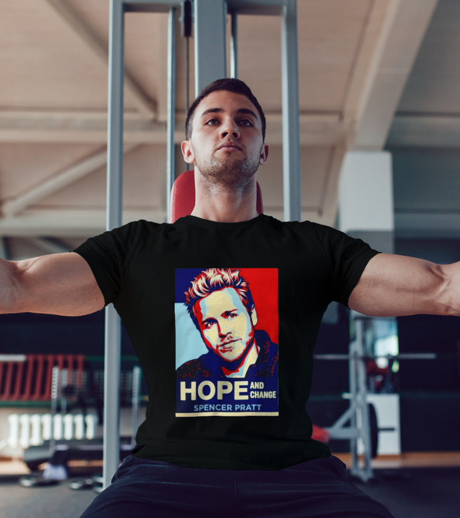 Spencer Pratt Hope And Change Iconic Pop T-Shirt