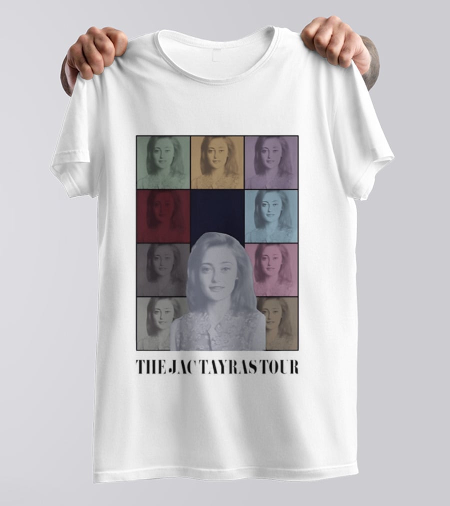 The Jactayras Tour Pop Art Style Multicolor Portrait Collage T-Shirt