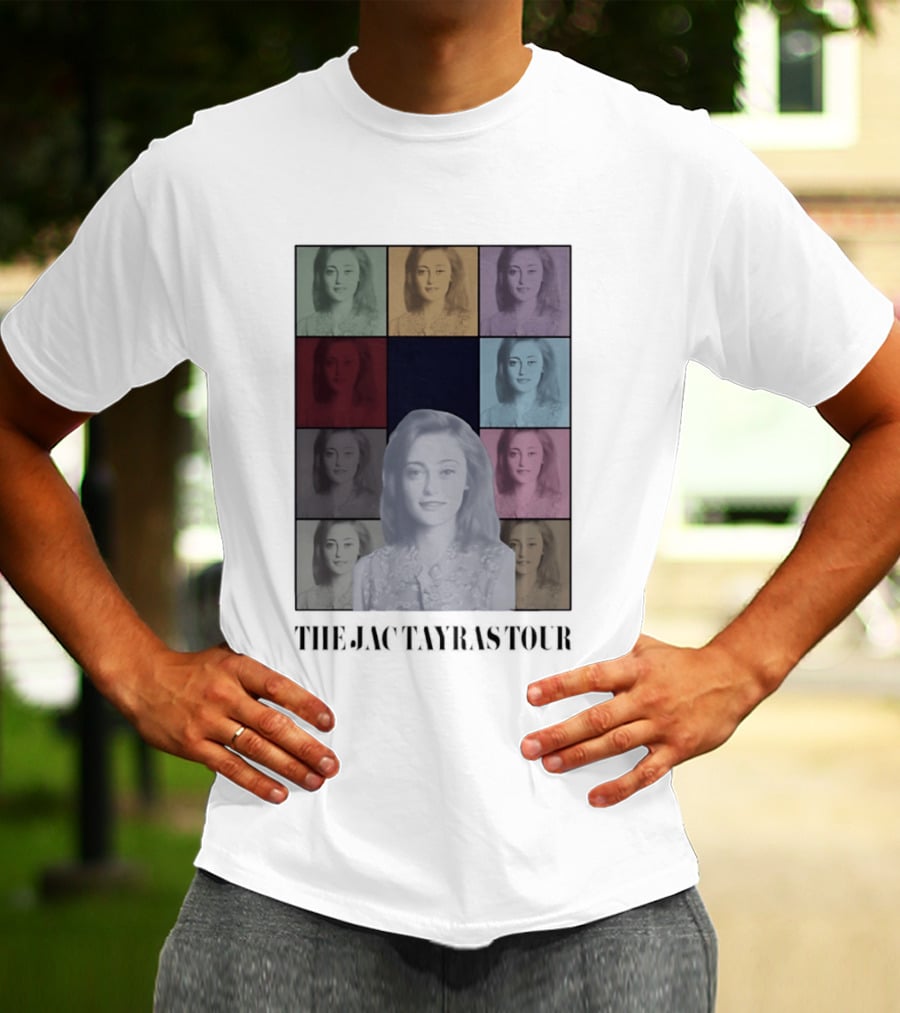 The Jactayras Tour Pop Art Style Multicolor Portrait Collage T-Shirt