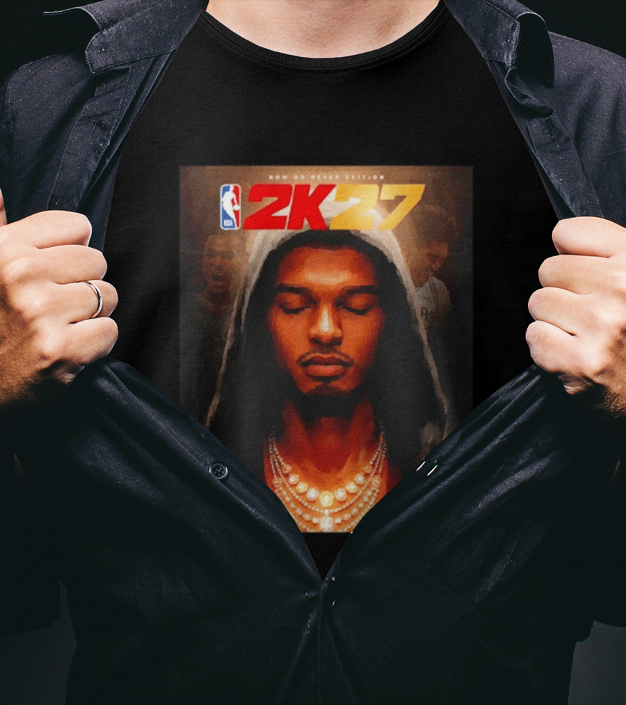 NBA 2K27 Now Or Never Edition Wemby Castle Harper T-Shirt