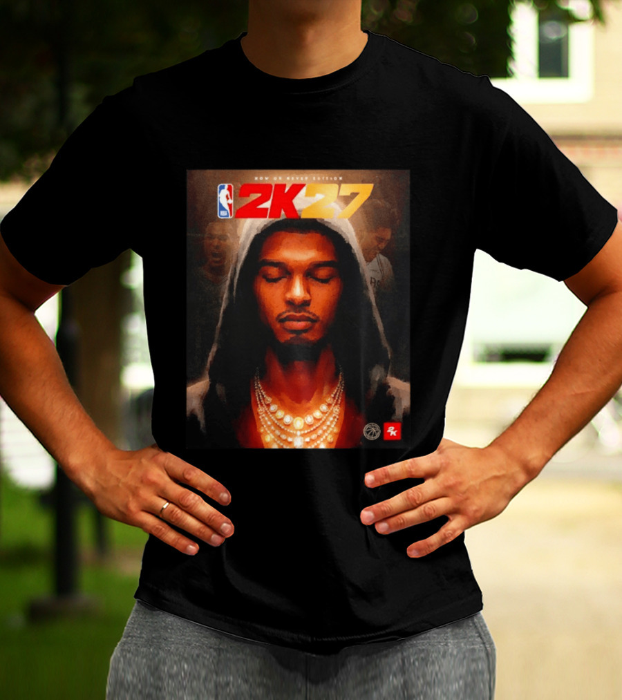 NBA 2K27 Now Or Never Edition Wemby Castle Harper T-Shirt