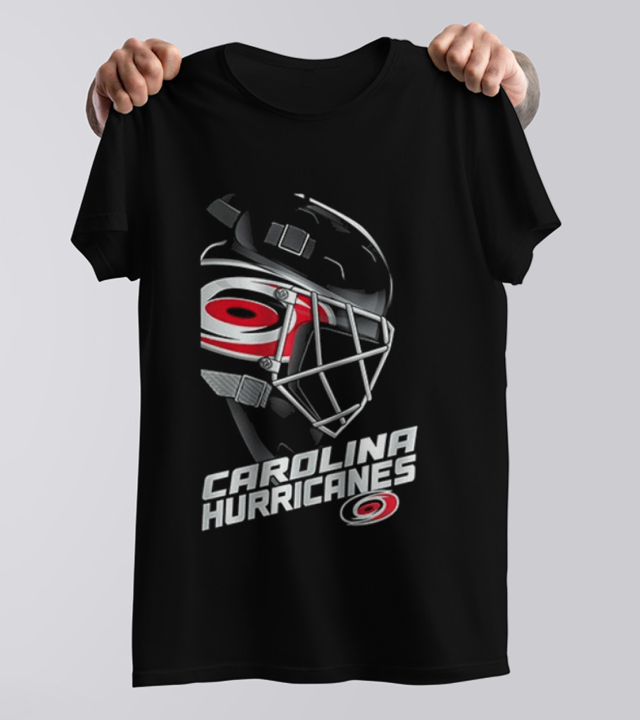 Carolina Hurricanes Hockey Mask Outerstuff Preschool Defender T-Shirt