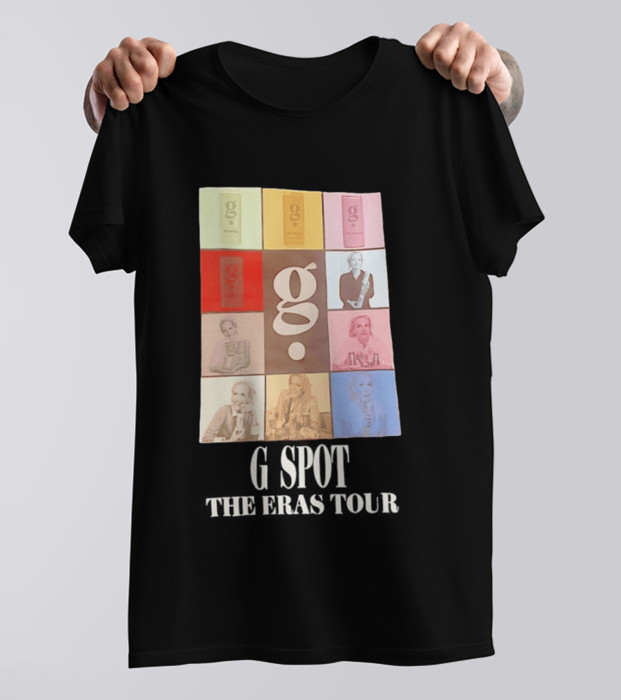Gillian Anderson G Spot The Eras Tour Soothe Protect Awaken T-Shirt