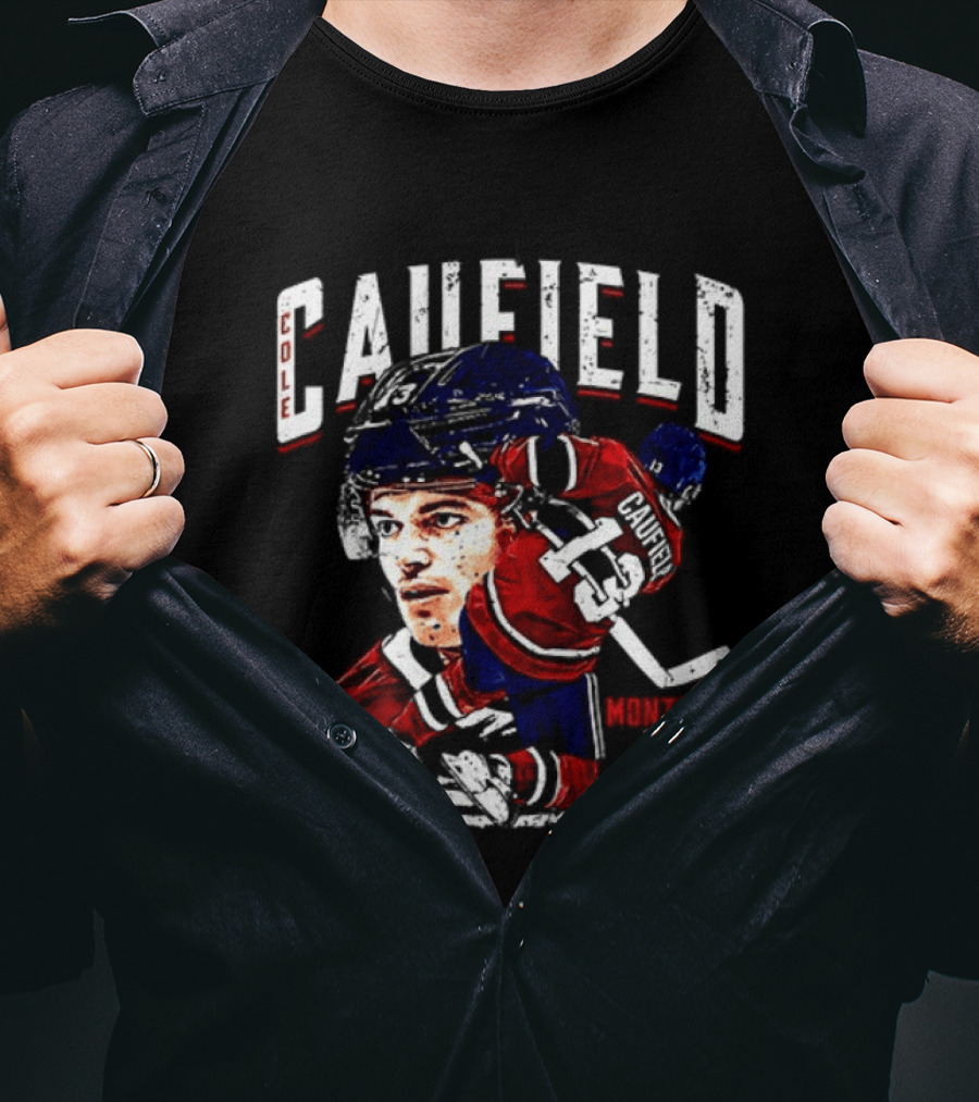 Cole Caufield Montreal Hockey T-Shirt