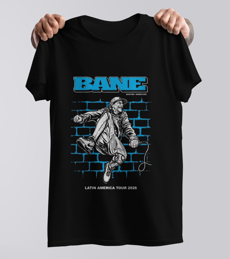 Bane Boston Hardcore Latin America Tour 2026 Jumper T-Shirt