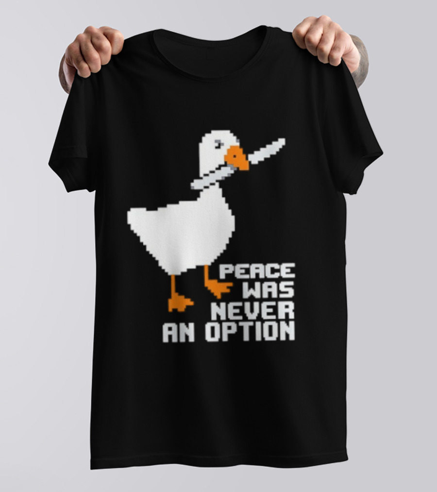Duck Knife Peace Was Never An Option T-Shirt