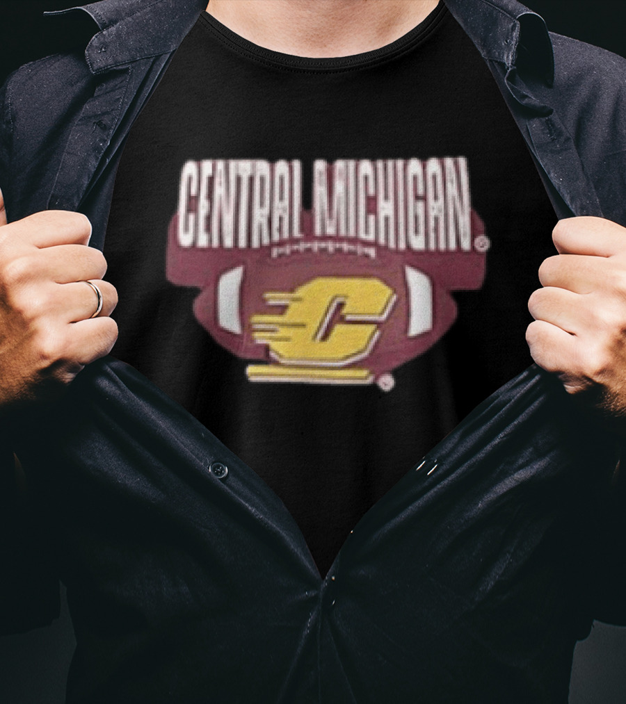 Central Michigan Chippewas Football 2026 Schedule Two Sided T-Shirt