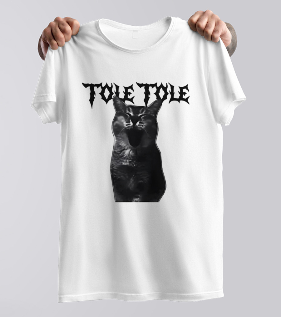 TOLE TOLE Black Cat T-Shirt