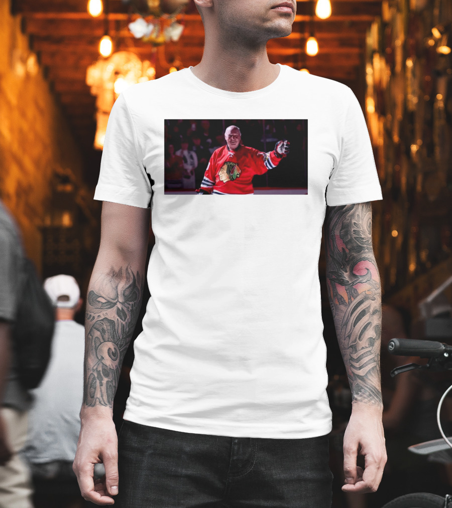 Chicago Blackhawks Legend Dennis Hull Canada '72 Summit Series Star Passes Away At 81 T-Shirt