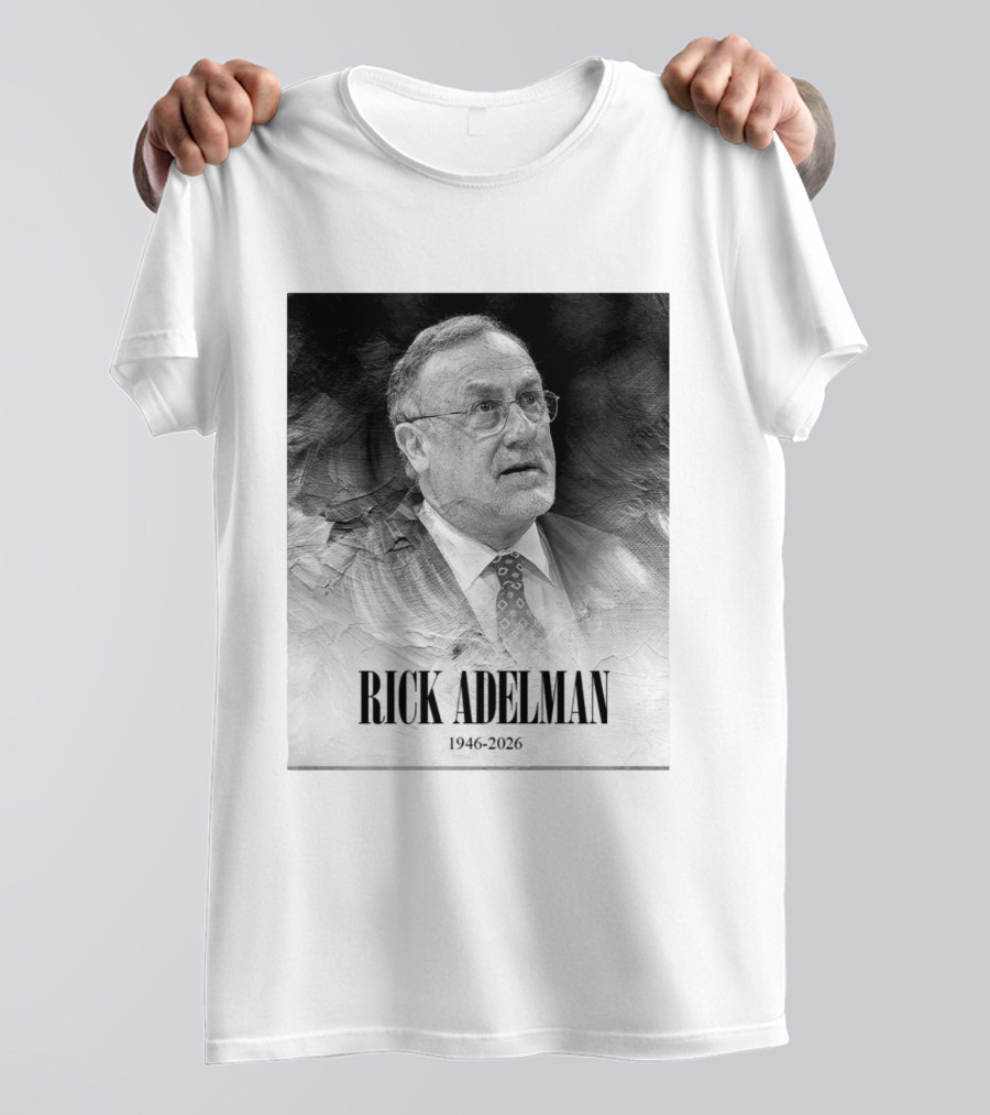 Rick Adelman 1946 2026 NBA Coach Hall Of Famer T-Shirt