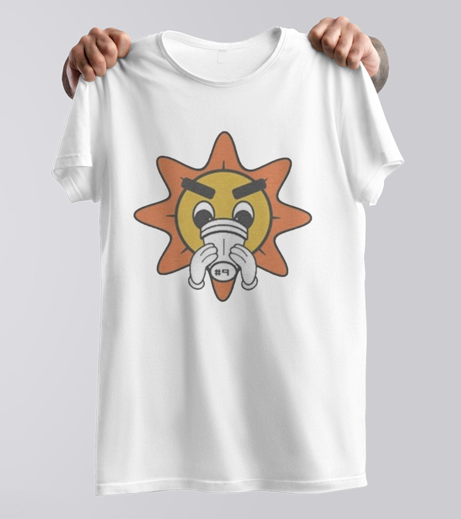 Glo Gang Sun Face With Glo Cup #9 T-Shirt