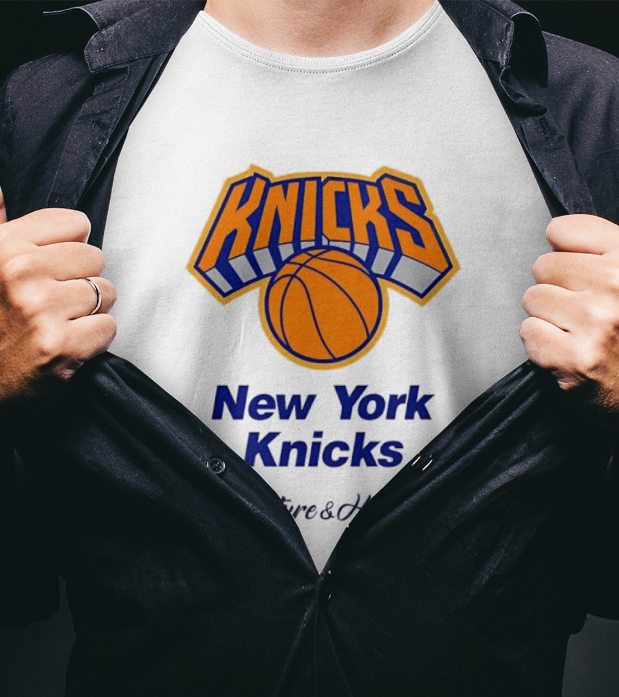 New York Knicks Culture & Hoops Basketball Team T-Shirt