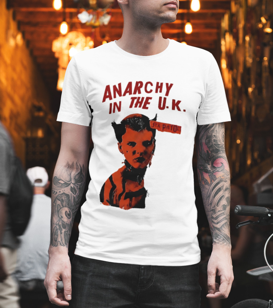 Anarchy In The UK Sex Pistols Punk Aesthetic T-Shirt