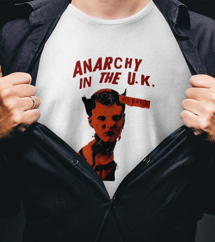 Anarchy In The UK Sex Pistols Punk Aesthetic T-Shirt