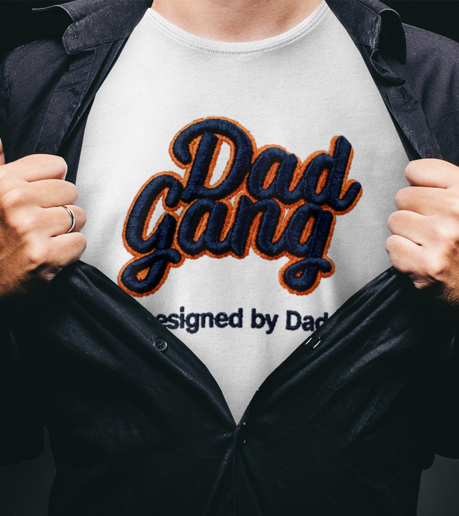 2026 Detroit Tigers Dad Gang Hat Giveaway Dad Gang Designed By Dads T-Shirt