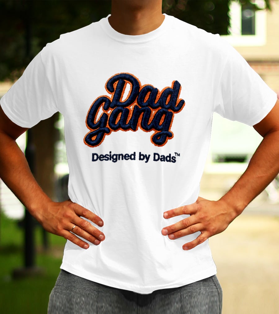 2026 Detroit Tigers Dad Gang Hat Giveaway Dad Gang Designed By Dads T-Shirt