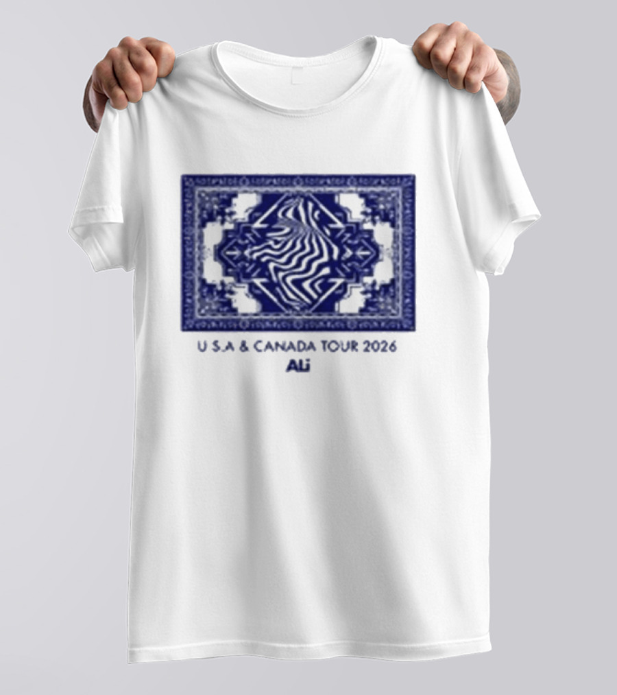 Ali USA & Canada Tour 2026 T-Shirt