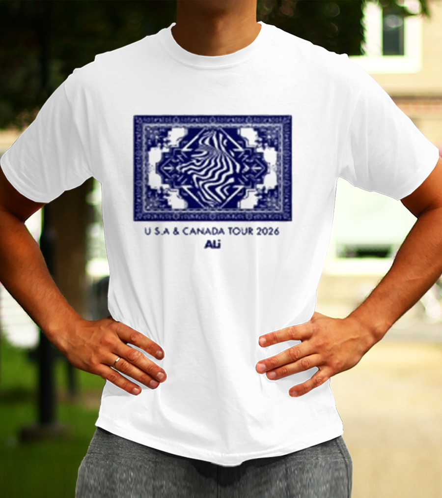 Ali USA & Canada Tour 2026 T-Shirt