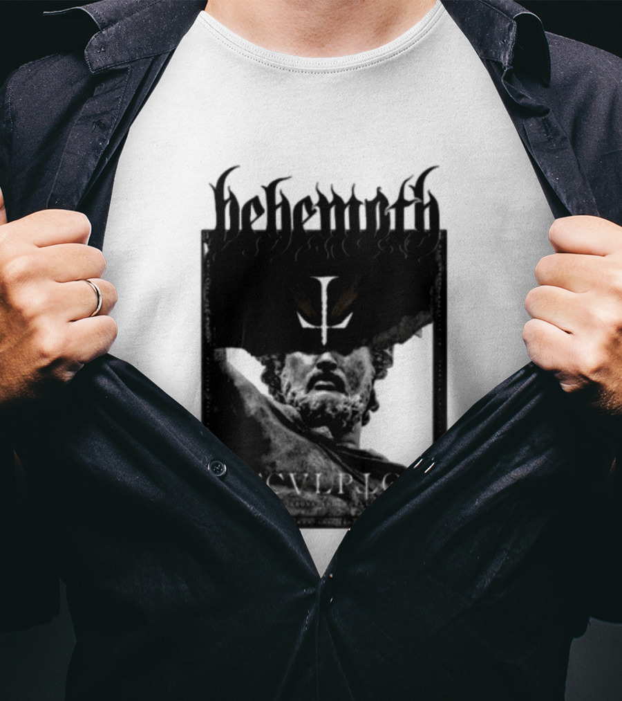 Behemoth I Sculptor Of Aeons And Worlds Statue Of Power T-Shirt