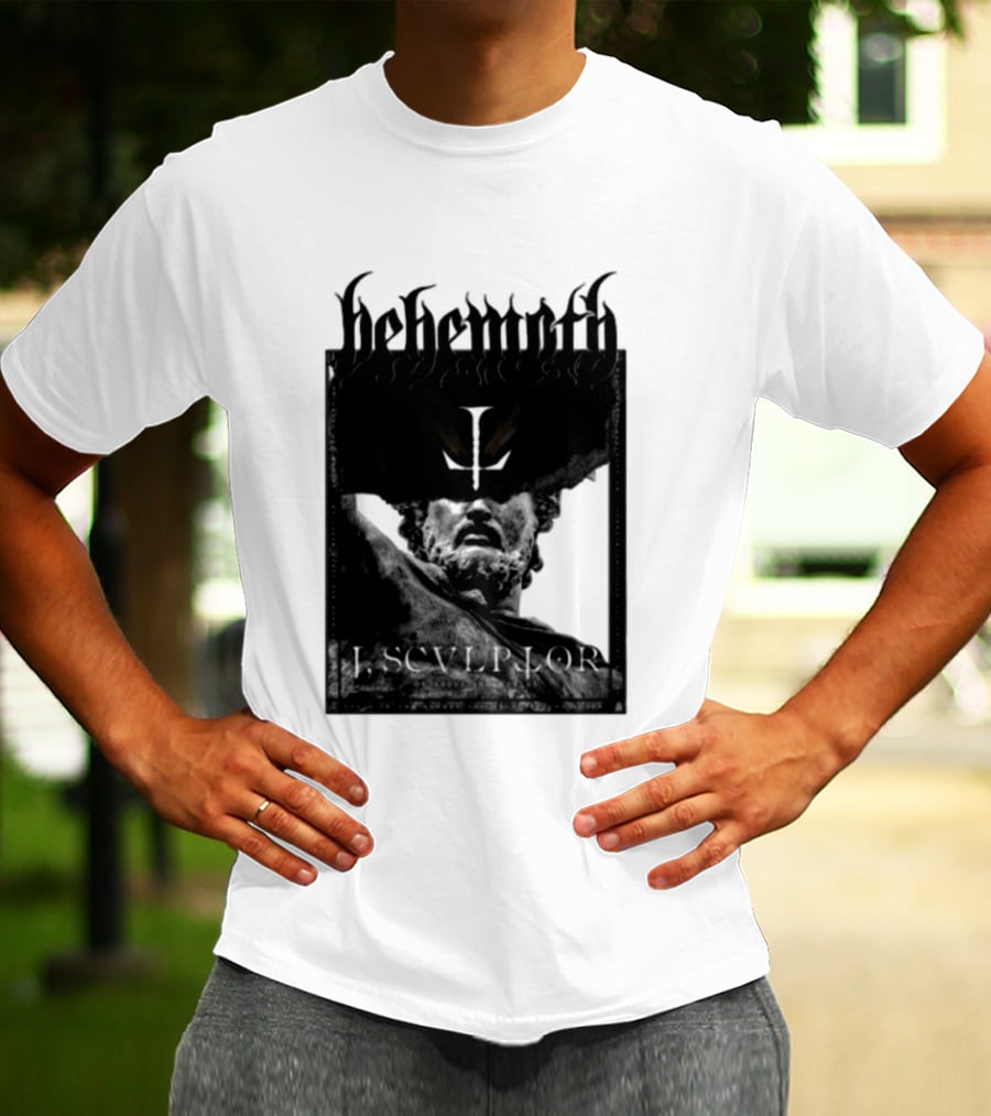 Behemoth I Sculptor Of Aeons And Worlds Statue Of Power T-Shirt