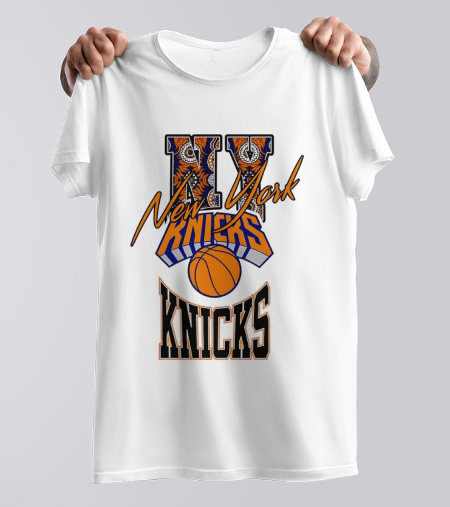 New York Knicks NY Basketball Team Fan Merchandise T-Shirt