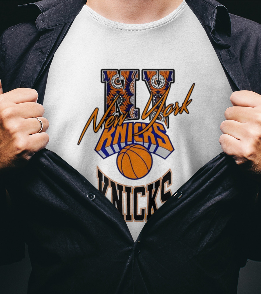 New York Knicks NY Basketball Team Fan Merchandise T-Shirt