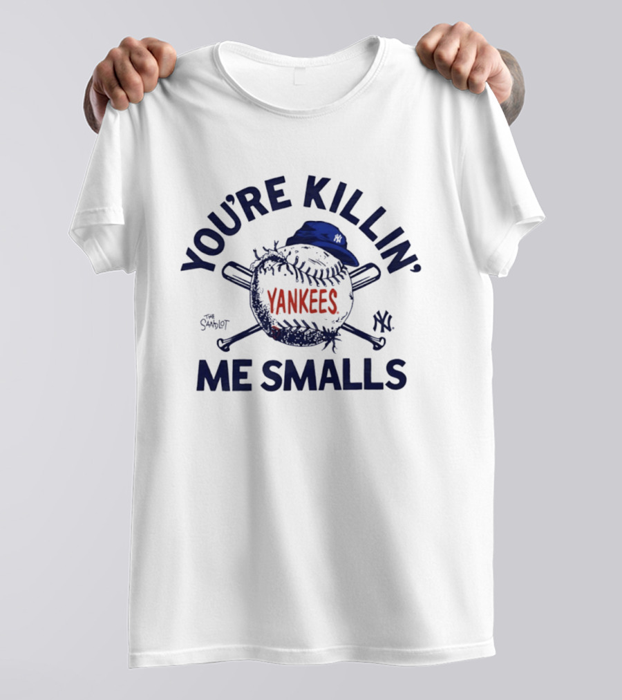 New York Yankees The Sandlot You're Killin' Me Smalls Baseball Cap T-Shirt