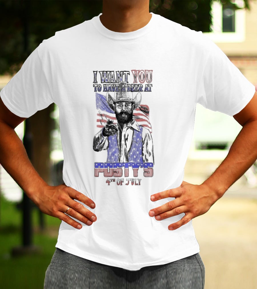 I Want You To Have A Beer At Posty's July 4th 2026 250 Years Of America T-Shirt