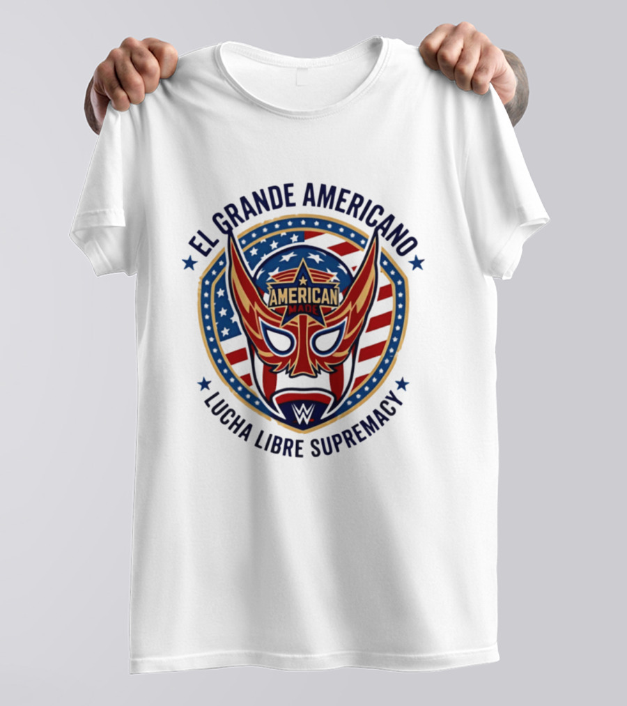 El Grande Americano American Made Lucha Libre Supremacy T-Shirt