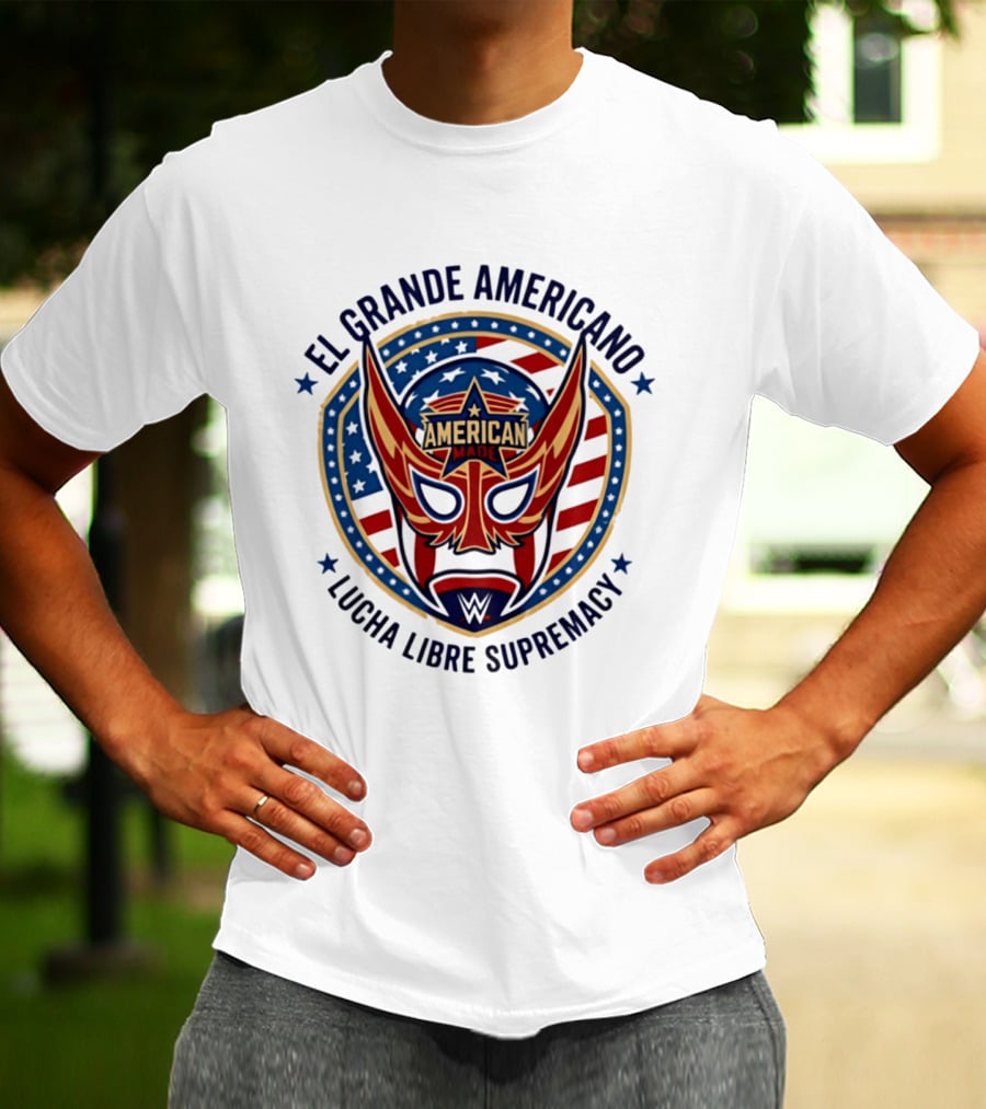 El Grande Americano American Made Lucha Libre Supremacy T-Shirt