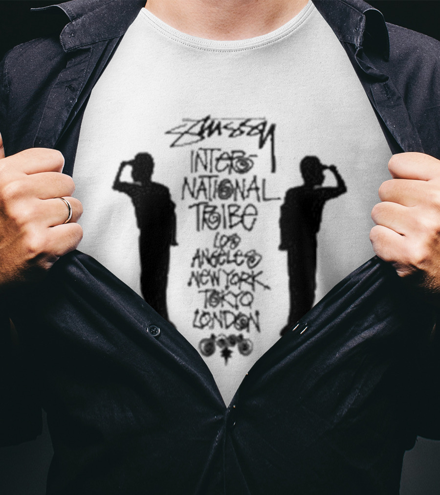 Stüssy International Tribe Holyground Kids Luv Drunk Sex Magic Poem T-Shirt