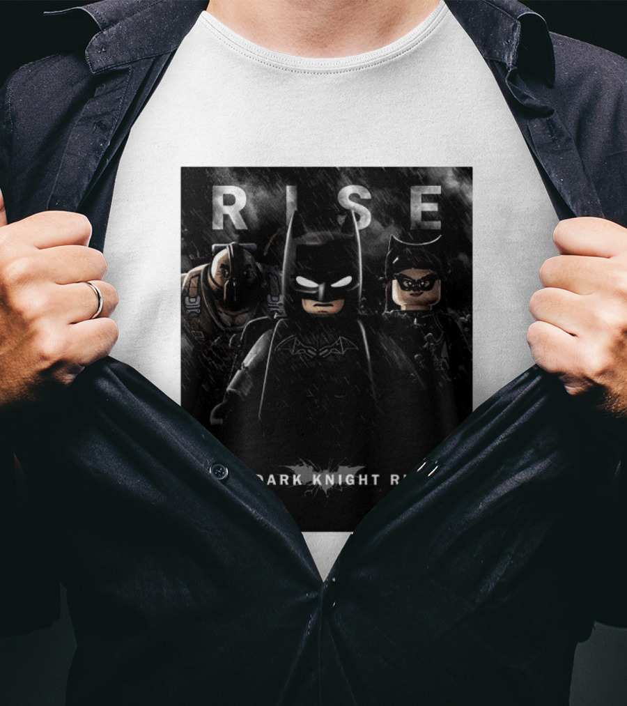 LEGO Batman The Dark Knight Rises Film Movie T-Shirt