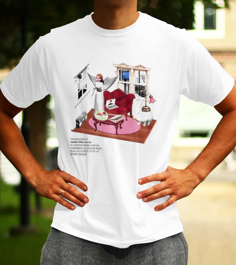 Feeble Little Horse Merchandise Spring Celebration Big Stage Collage T-Shirt