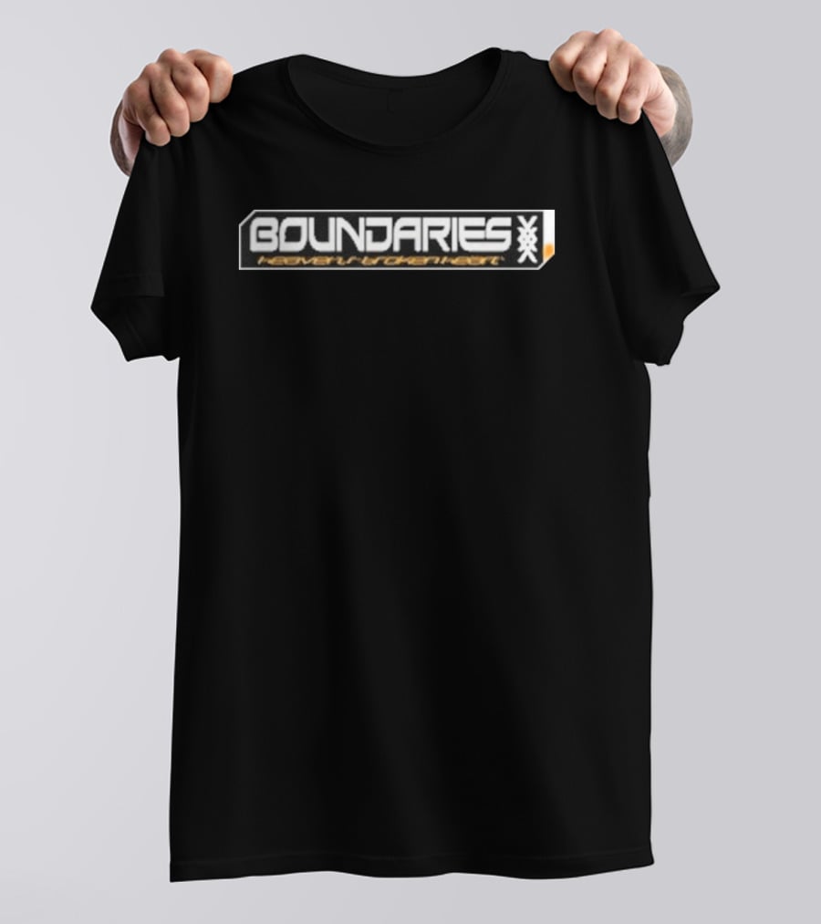 Boundaries Heaven Underneath Xxx T-Shirt